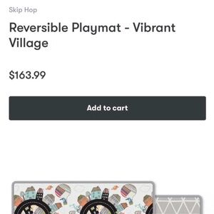 Skip Hop Reversible Playmat - Vibrant Village Multicolor